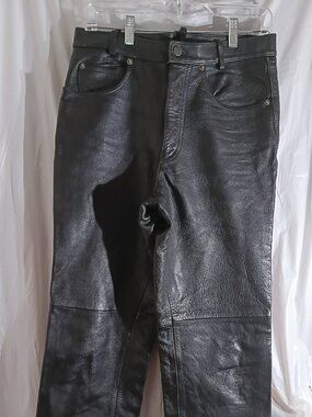 Wilson's Genuine Leather Men's Leather Pants Size 32 x 32